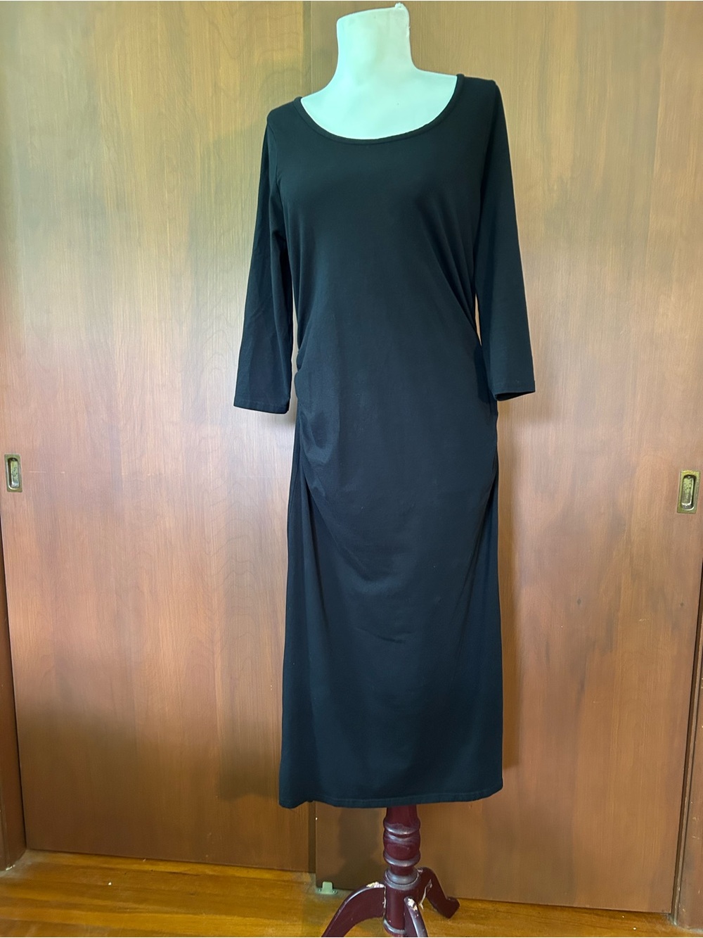 Pact Black Dress